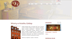 Desktop Screenshot of hotelikgoldap.pl